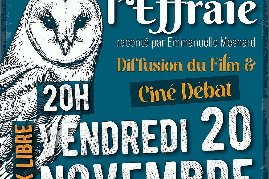 Ciné-débat - Un espoir pour l'effraie