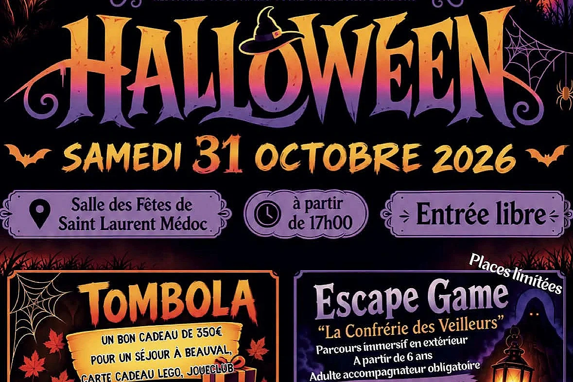l'APE de Saint-Laurent fête Halloween