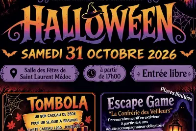 l'APE de Saint-Laurent fête Halloween