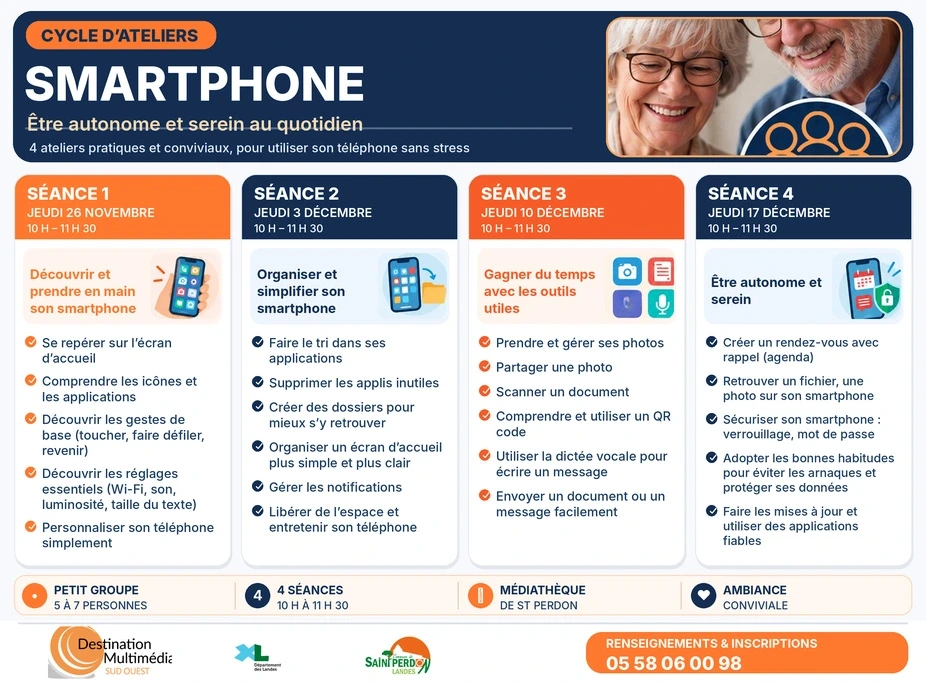 Ateliers "smartphone"