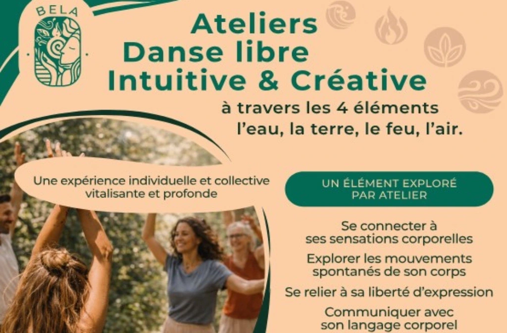 Atelier Danse libre : élément Eau
