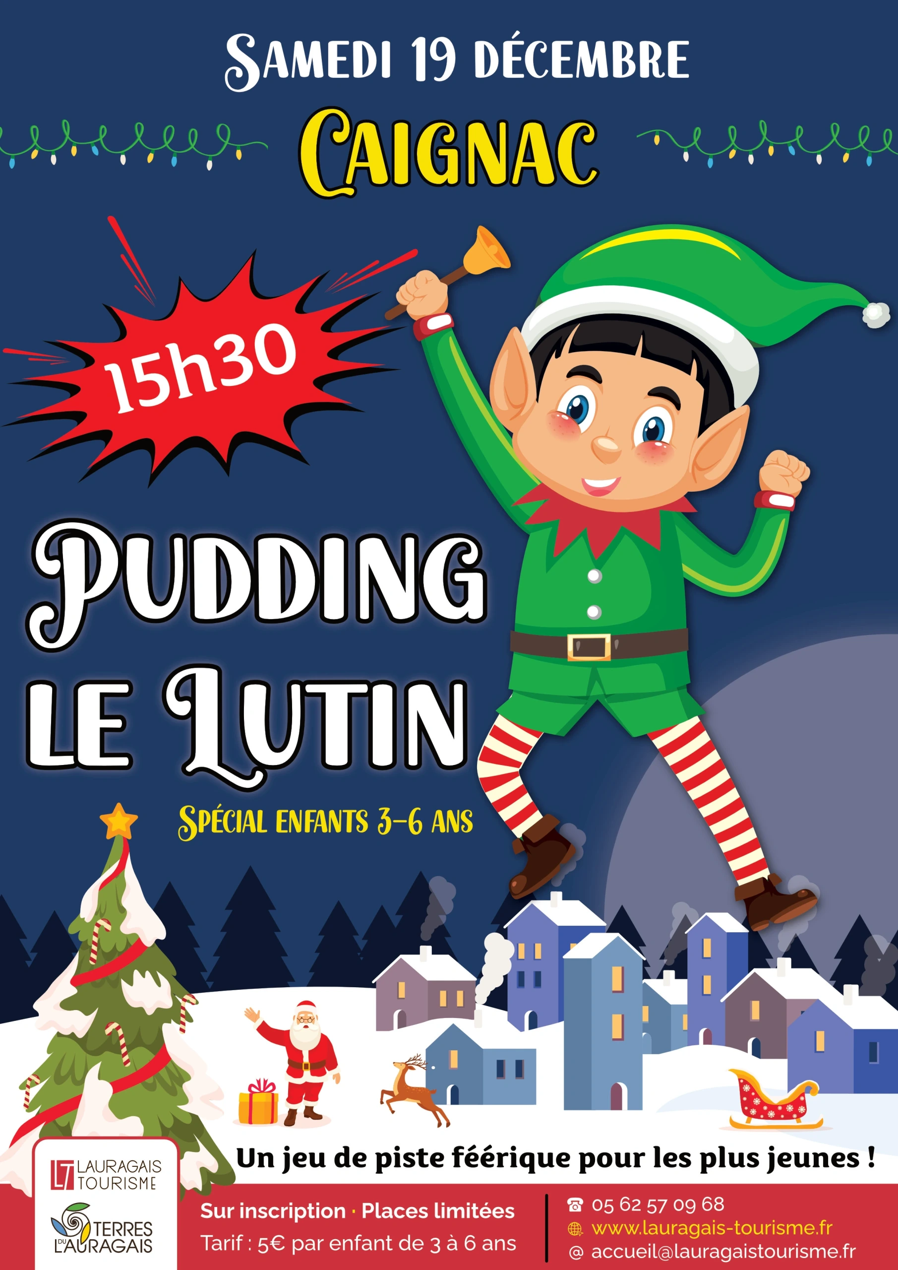 PUDDING LE LUTIN À CAIGNAC !