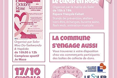 LE COEUR EN ROSE