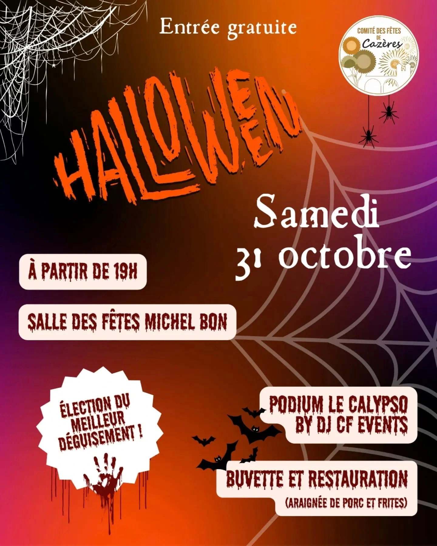 SOIRÉE HALLOWEEN