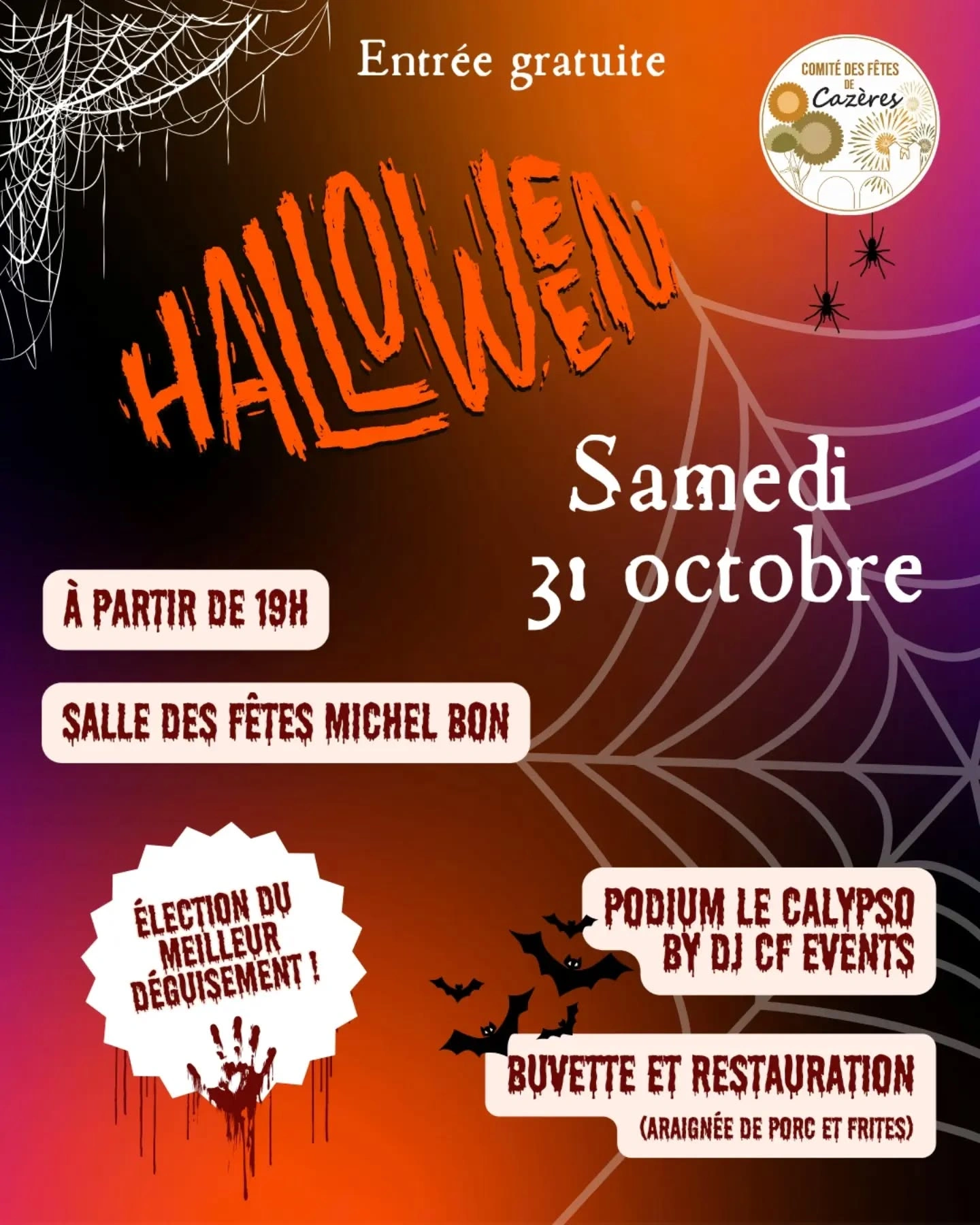 SOIRÉE HALLOWEEN