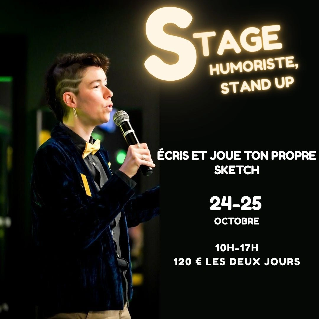 Stage d'écriture et d'interprétation stand-up
