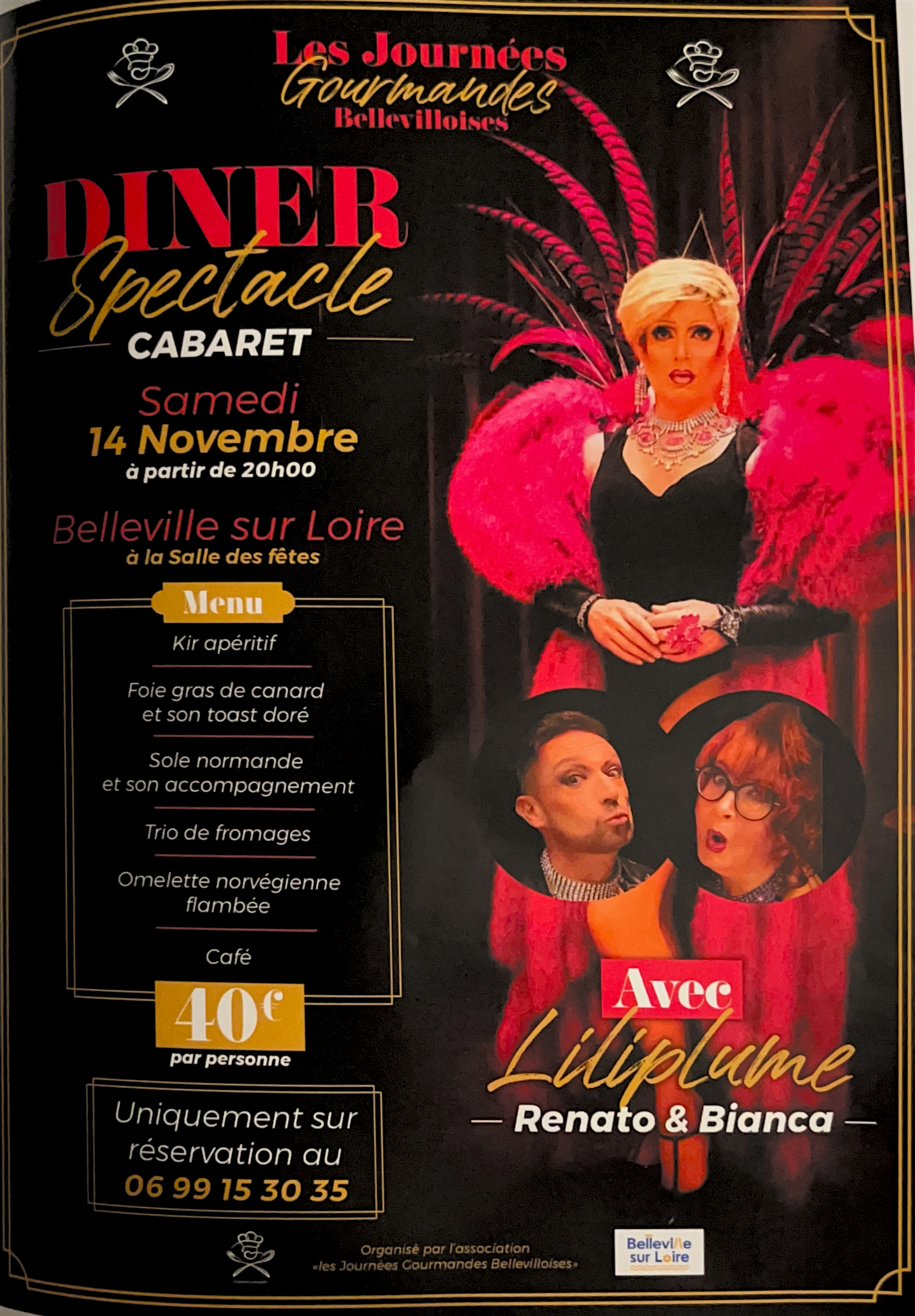Dîner Spectacle Cabaret