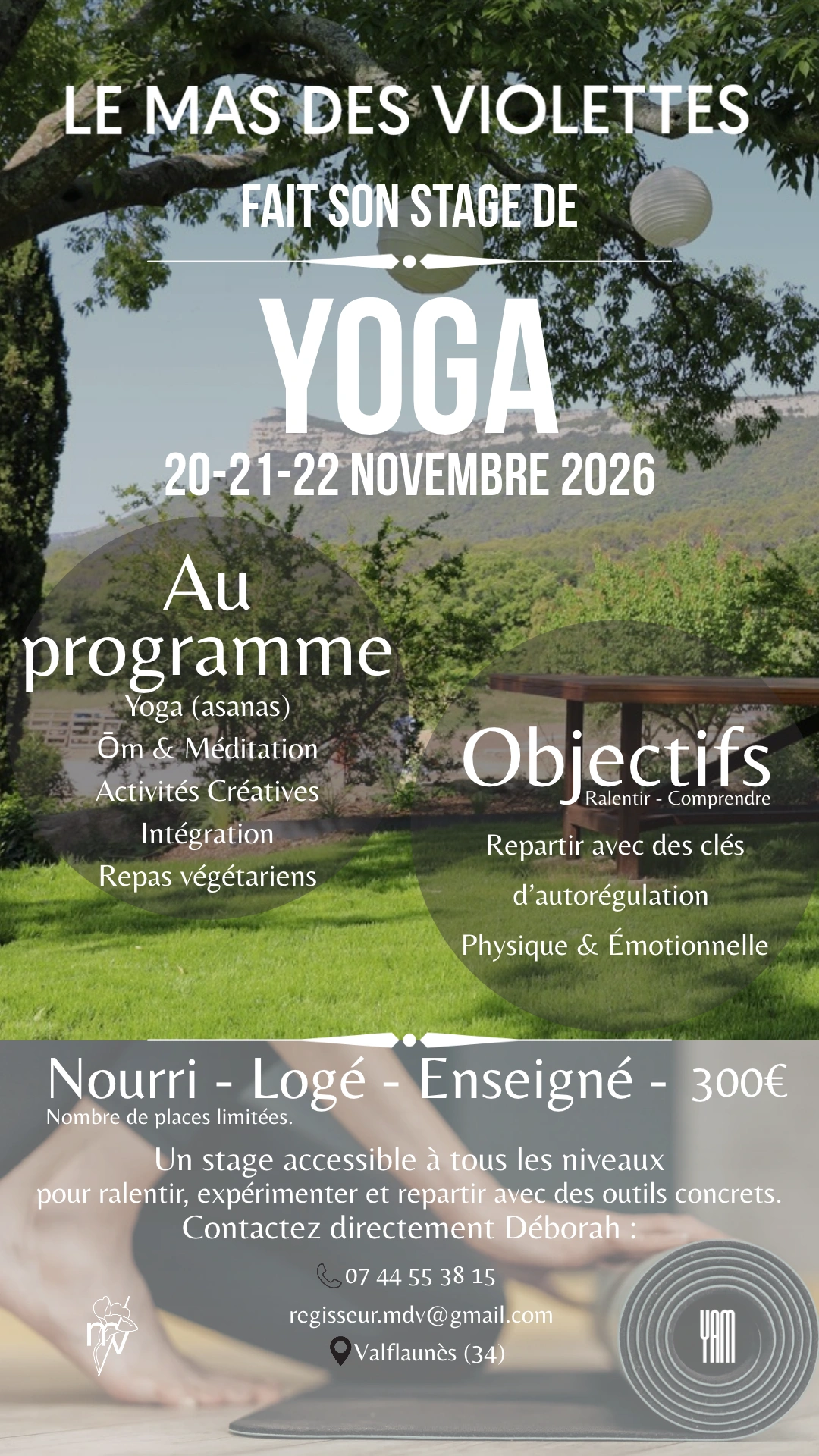 Stage de yoga