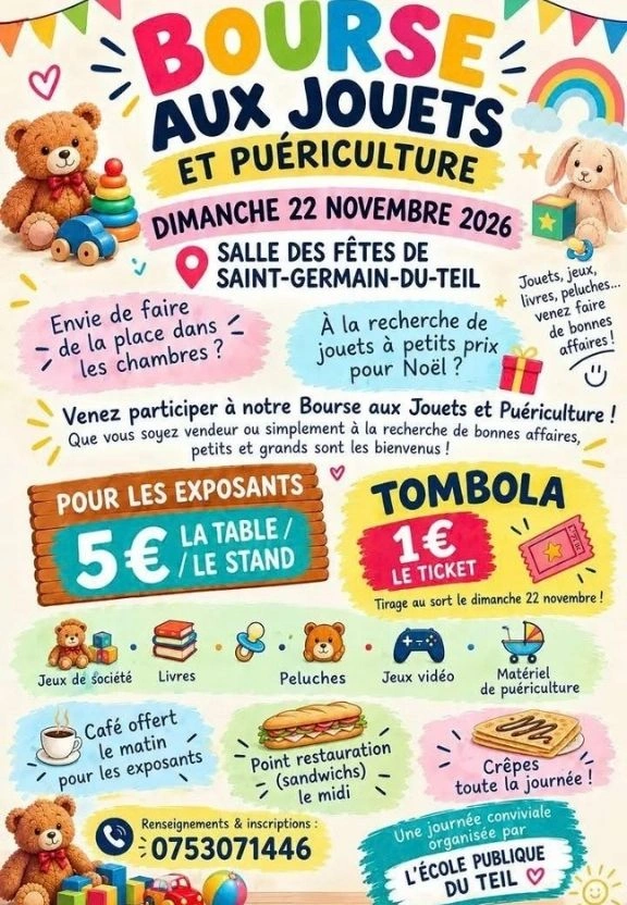 BOURSE AUX JOUETS