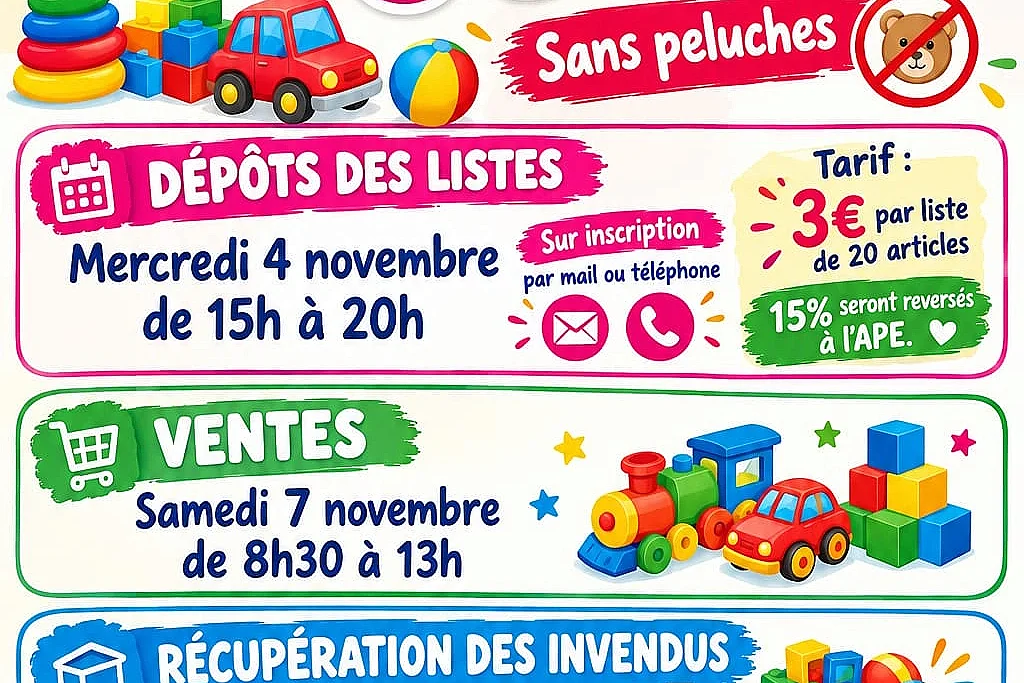 Bourse aux jouets