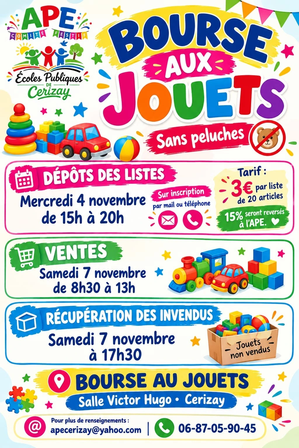 Bourse aux jouets
