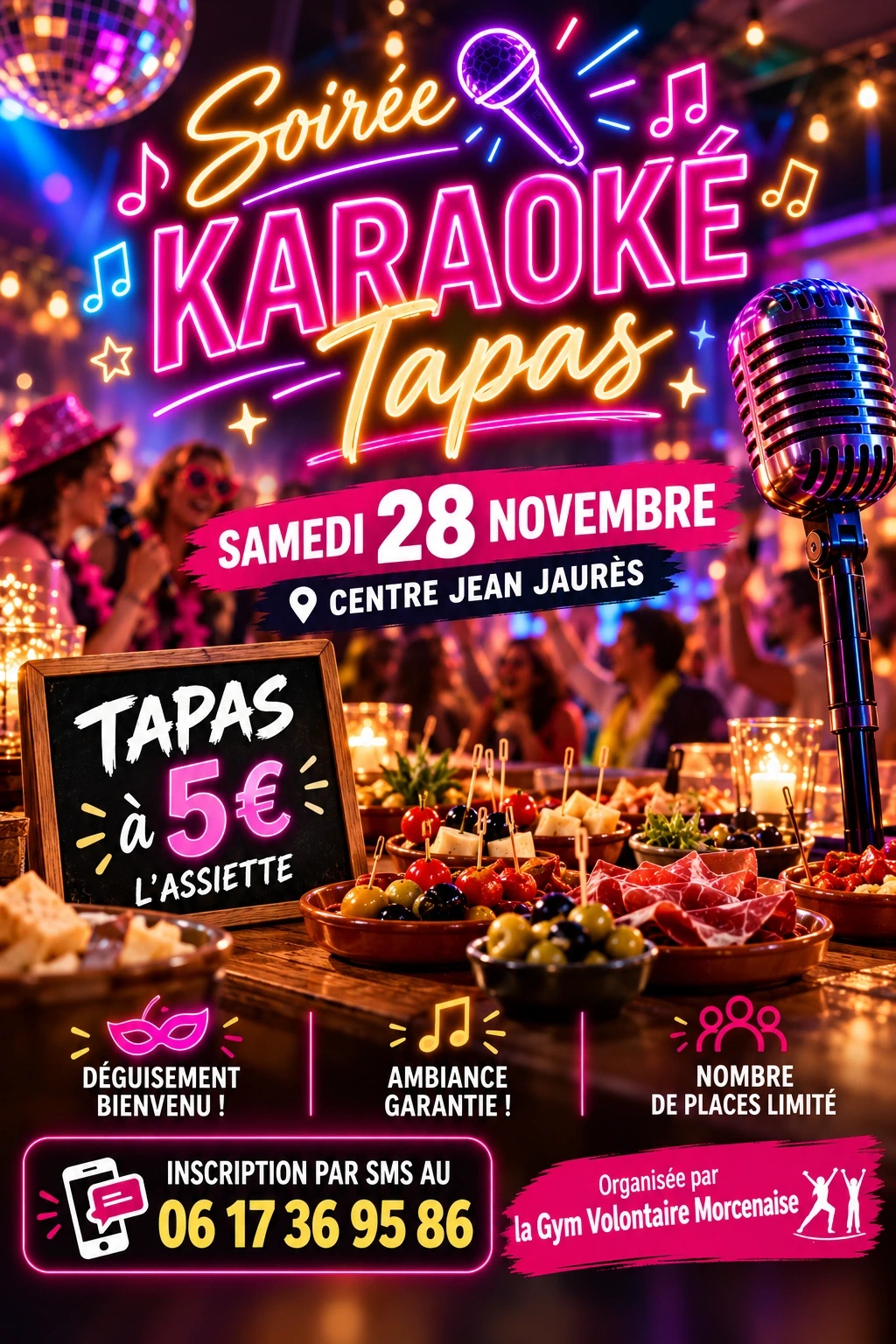 Soirée karaoké et Tapas