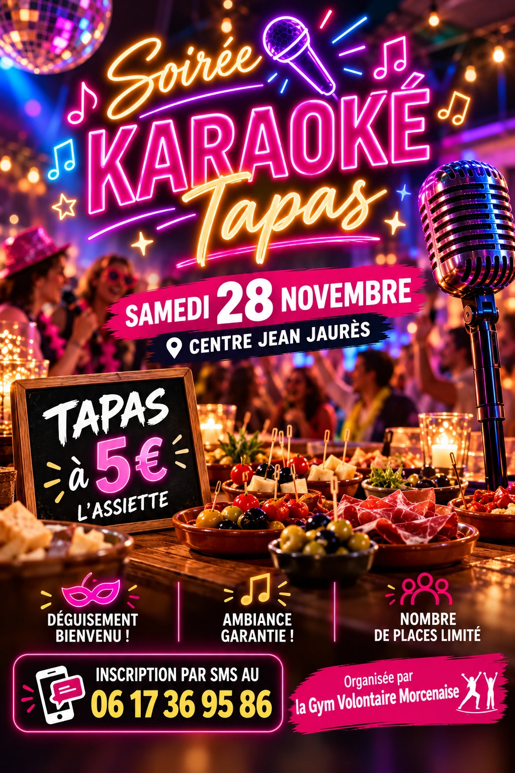 Soirée karaoké et Tapas