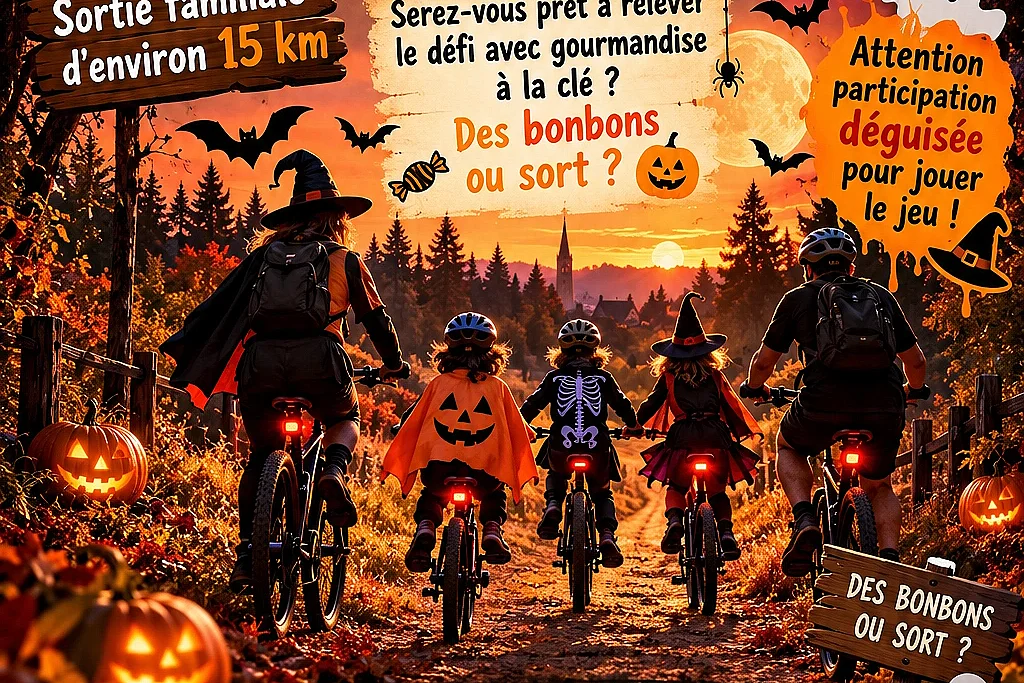 Sortie vélo Halloween