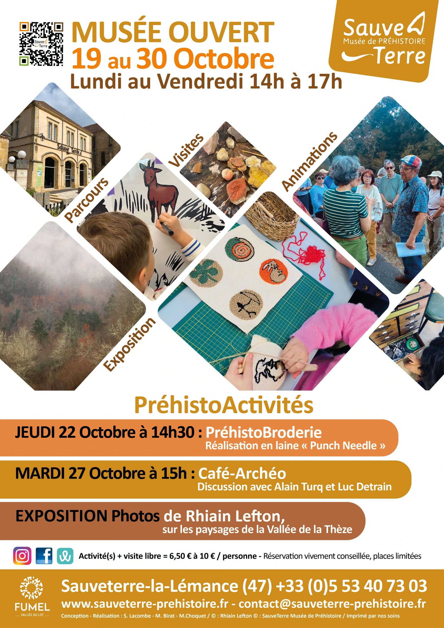 Ouverture d'automne et Préhisto'activités