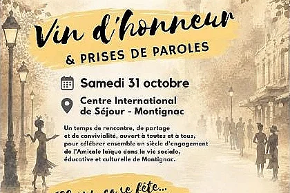 Les 100 ans de l'Amicale Laîque - Vin d'honneur et prise de parole