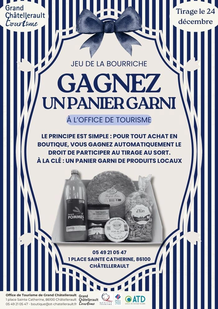 Tentez de gagner un panier garni !