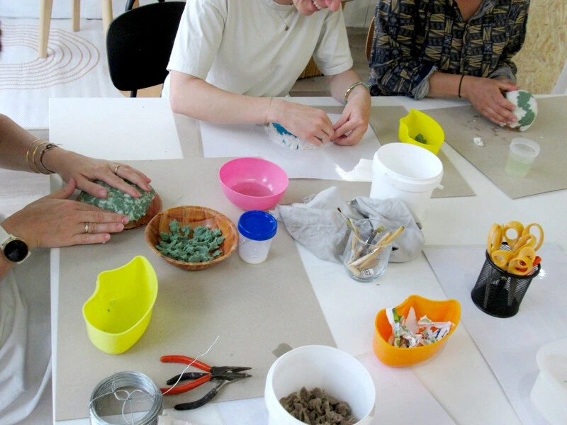 Atelier de création 4 à 15 ans - Papier mâché