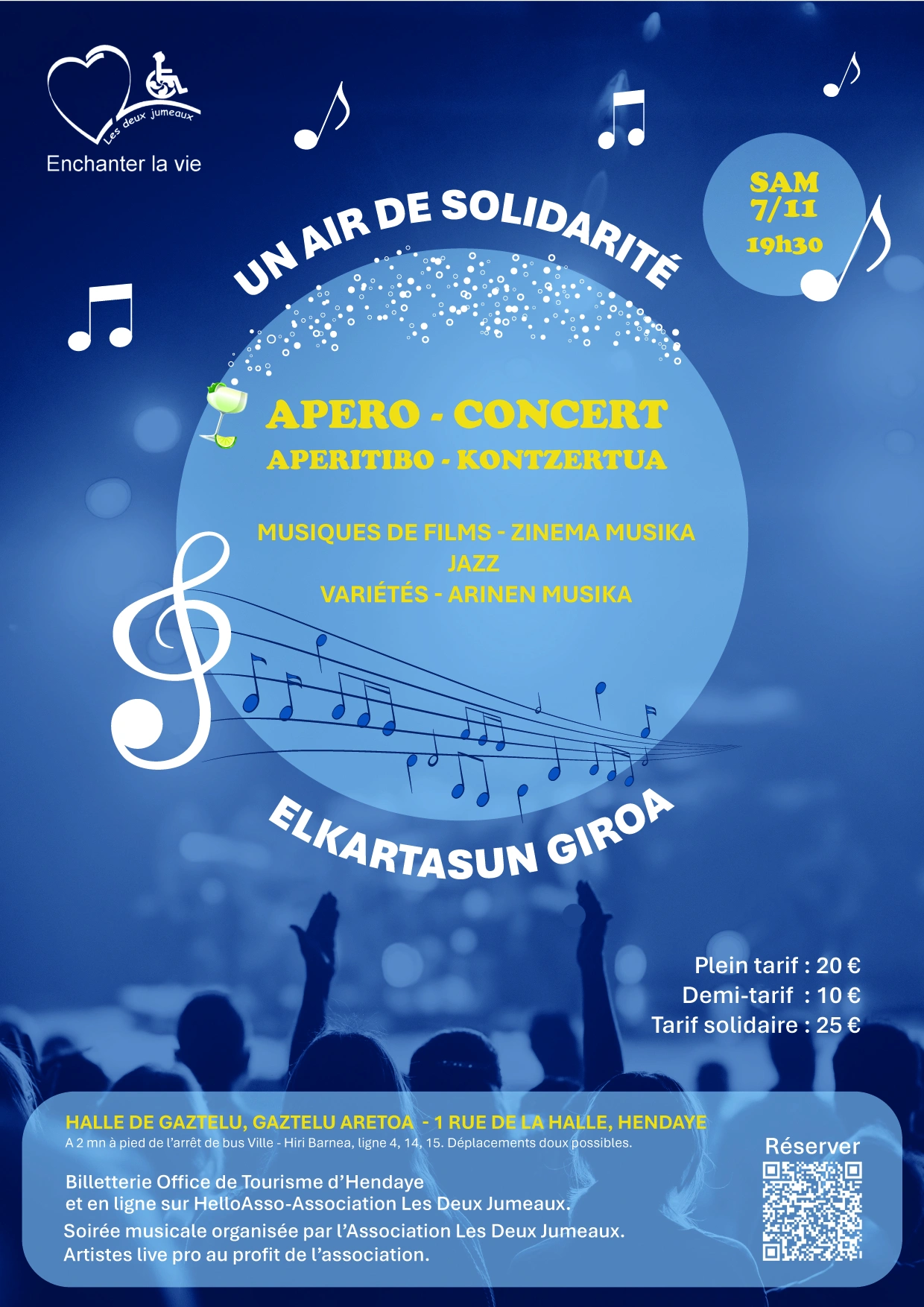 Apéro-concert - Un air de solidarité