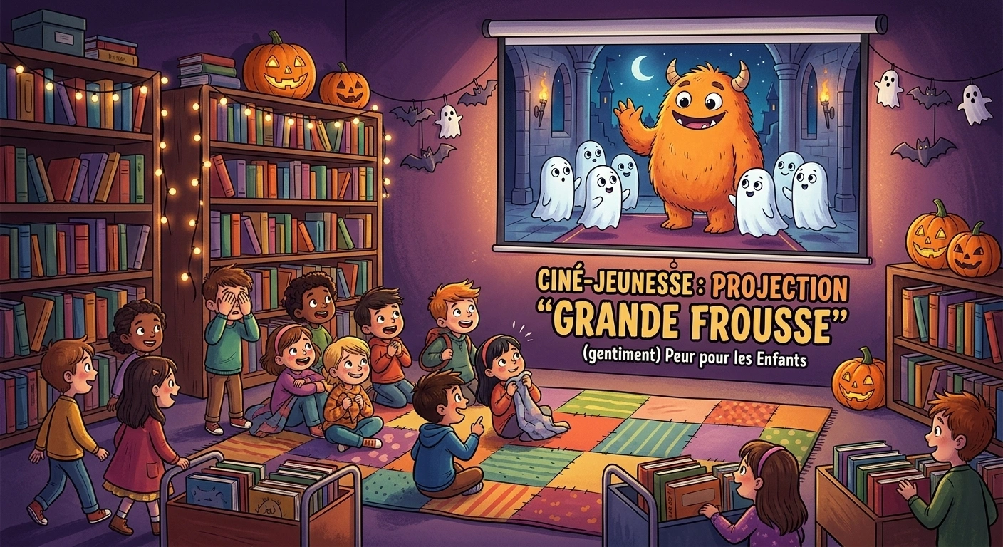 Une projection qui fait (gentiment) peur !