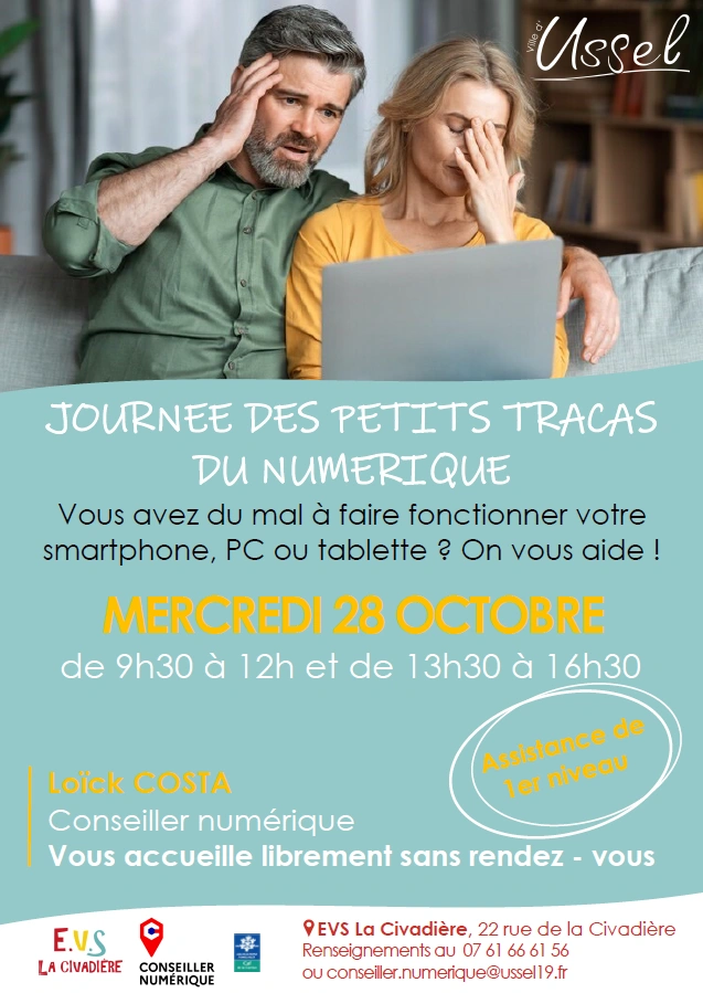 Journée "Des petits tracas du numérique"