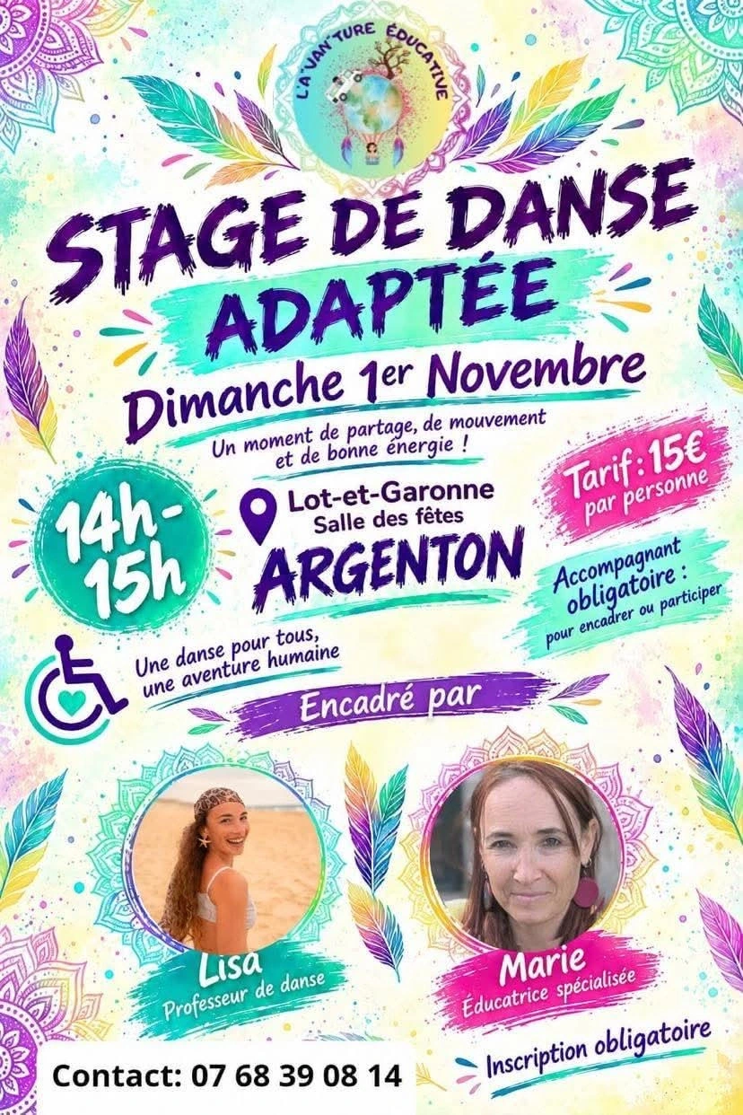 Stage de danse adaptée