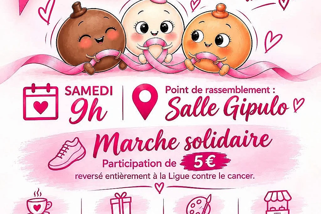 OCTOBRE ROSE : MARCHE SOLIDAIRE