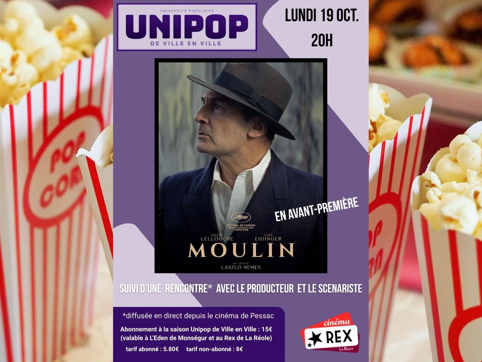 Séance Unipop : Moulin