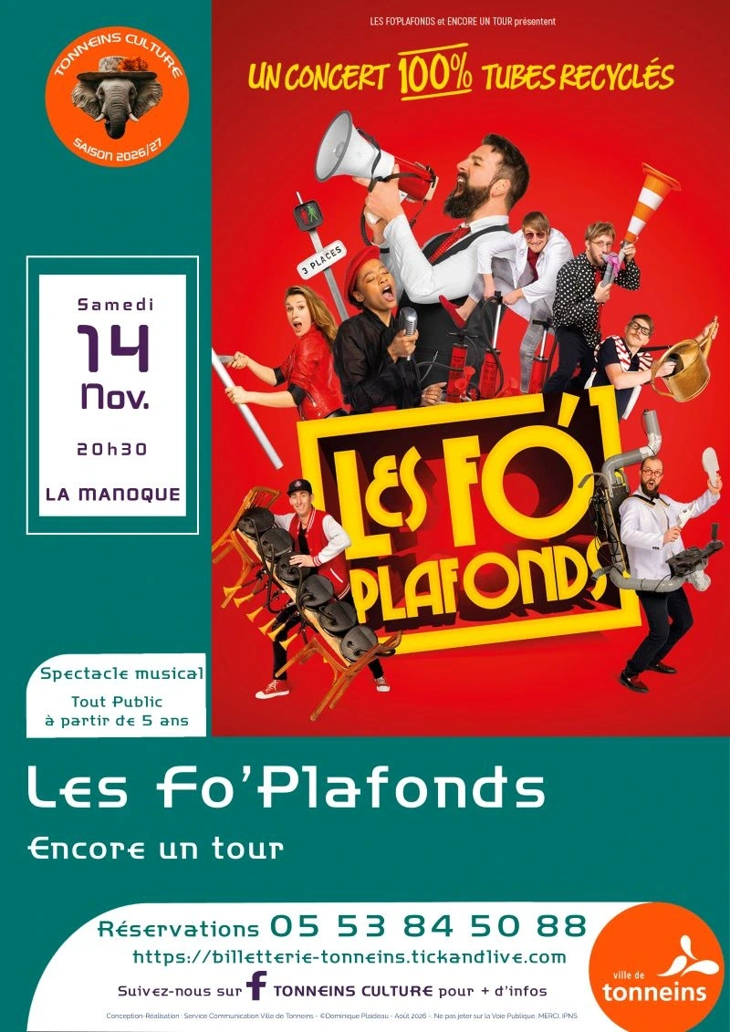 Spectacle Musical - LES FO'PLAFONDS