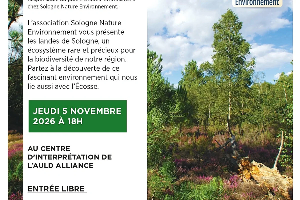 Conférence : Les landes de Sologne