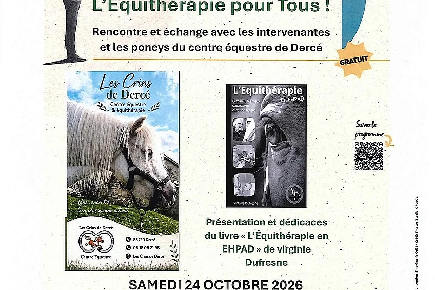 L’Equithérapie pour tous ! - Festival Et si on en parlait ?
