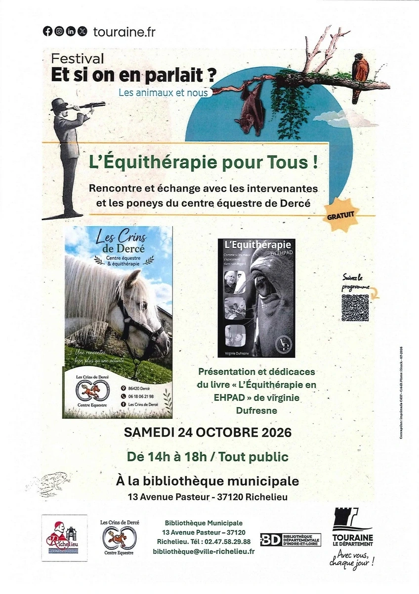 L’Equithérapie pour tous ! - Festival Et si on en parlait ?