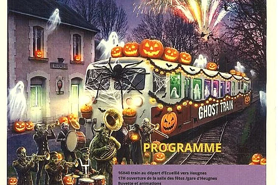 Train d'Halloween