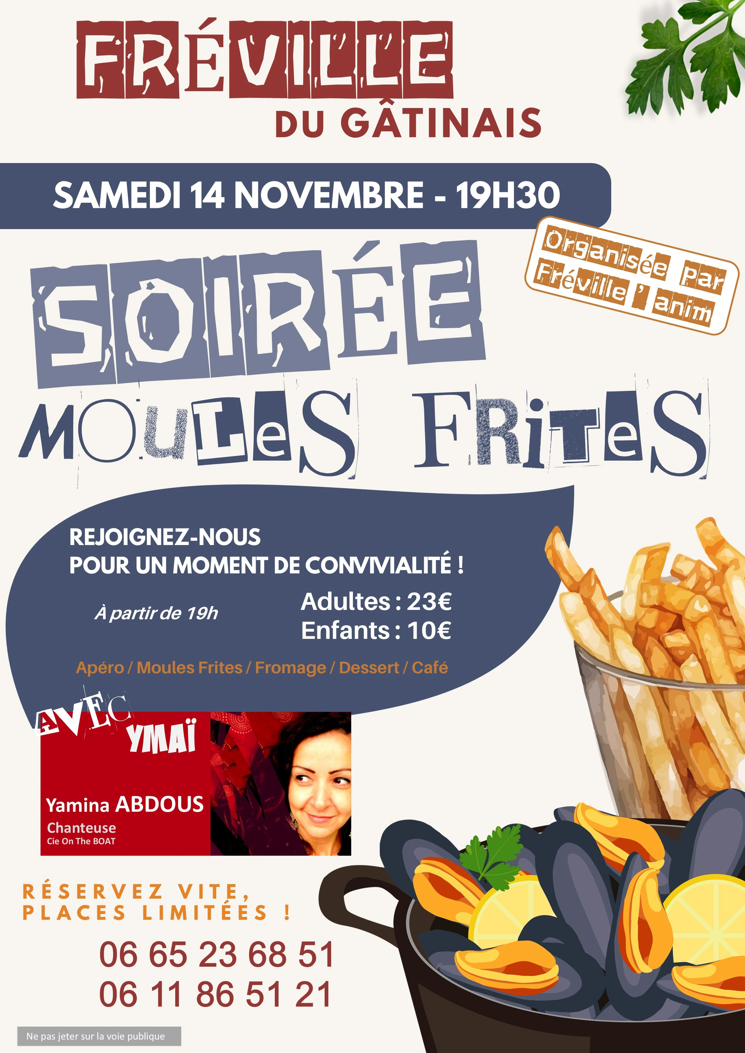 Soirée moules/frites