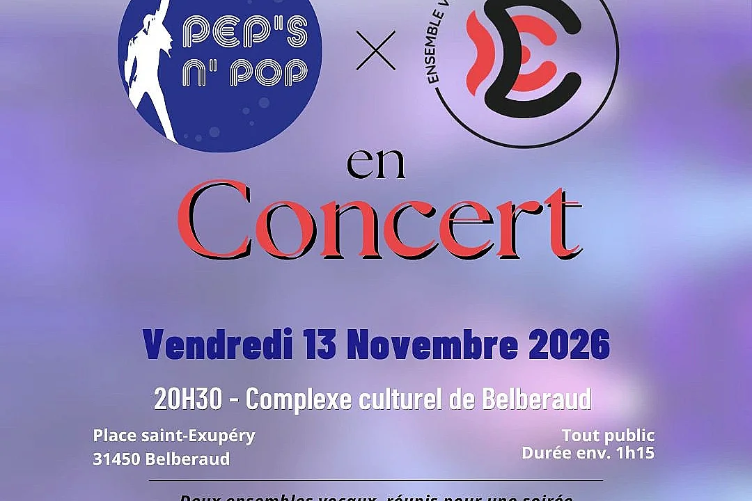 CONCERT ENSEMBLES VOCAUX - PEP'S N' POP & CRESCENDO