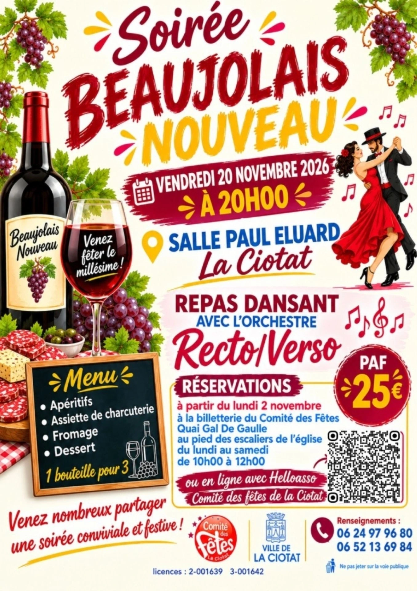 Soirée Beaujolais Nouveau