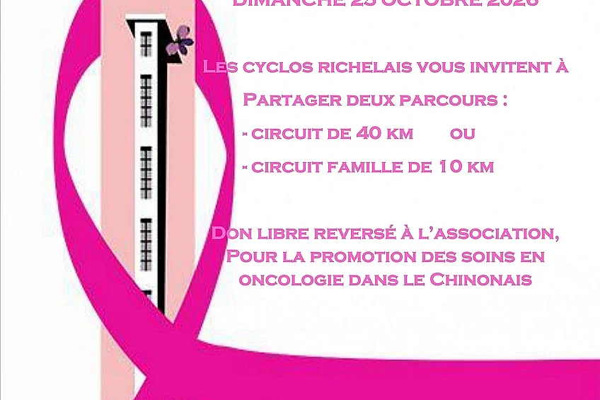 Balade vélo - Octobre Rose