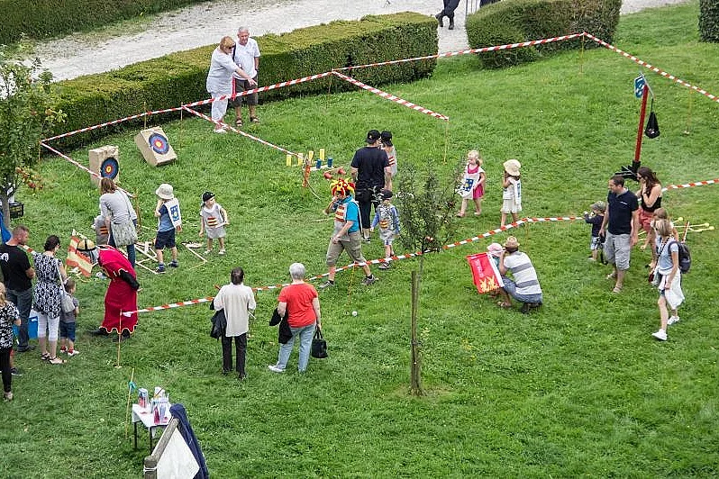 Les Olympiades du Moyen Âge au château