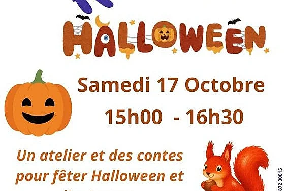 Atelier et contes "Halloween"