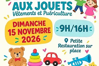 Bourse aux jouets, aux vêtements et à la puériculture