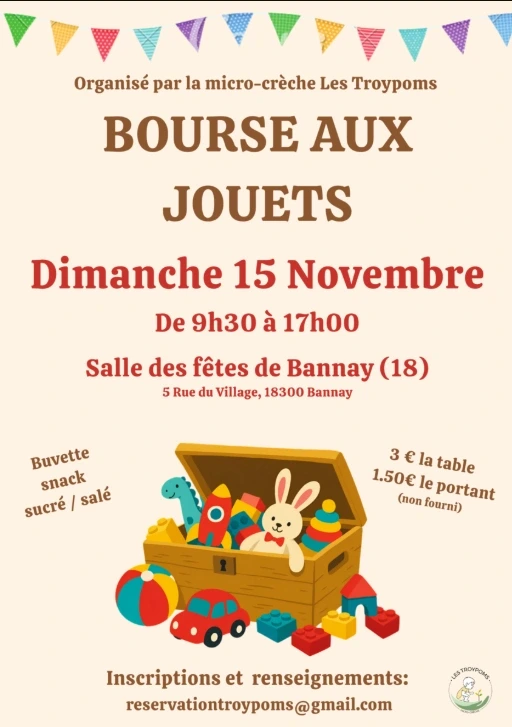 Bourse aux jouets