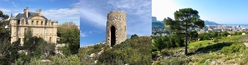 Rando "Campagne et Château Berger, vallon de la Panouse, Muraille 
