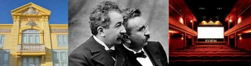 Visite du Cinéma Eden-Théâtre, doyenne mondiale des salles de cinéma, 