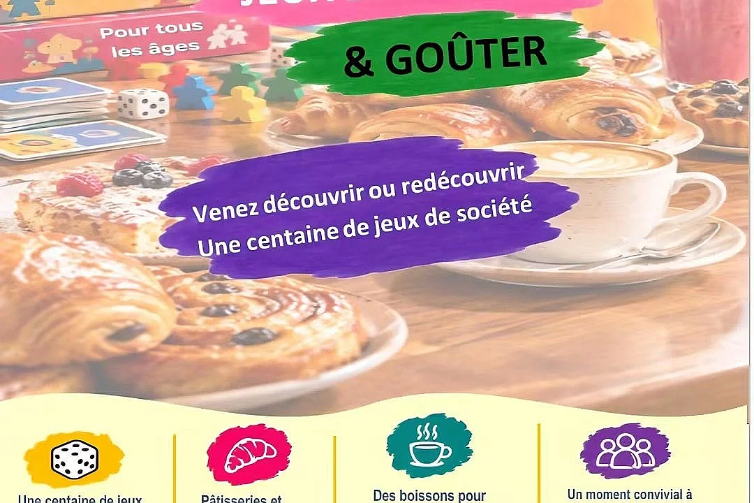 Après-midi jeux de société & goûter