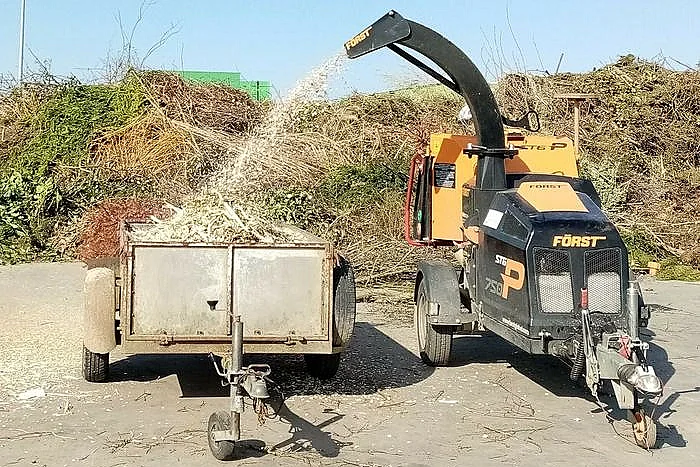 Broyage de végétaux à la déchèterie de Dangé-Saint-Romain (sur inscription)