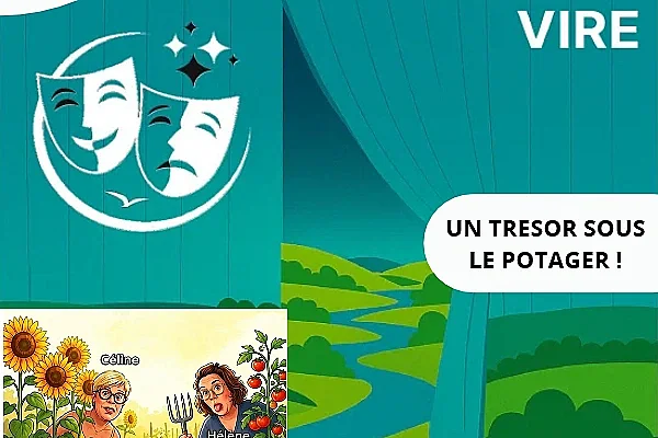 Troupes théâtrales du Val de Vire > "Un trésor sous le potager !"