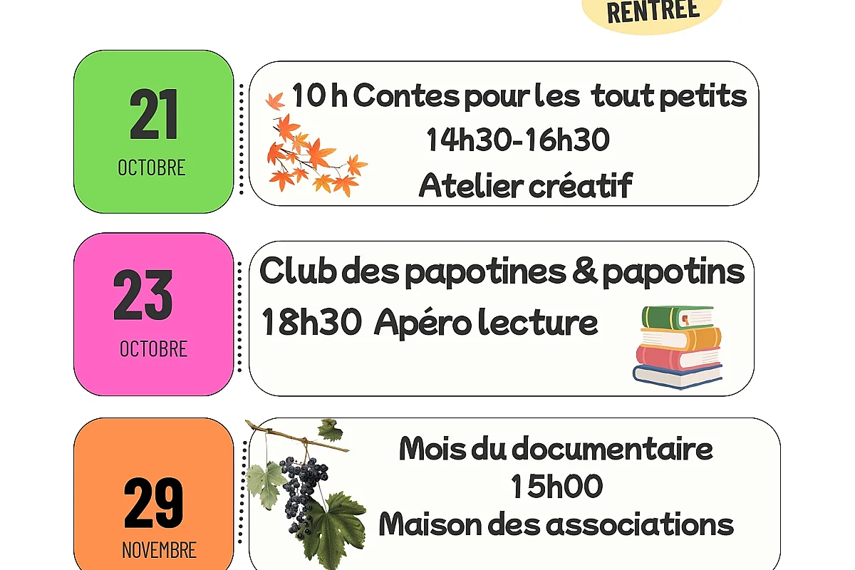 Apéro lecture