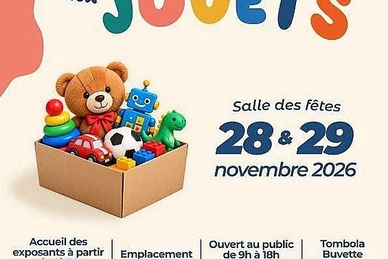 Bourse aux jouets, puériculture et vêtements