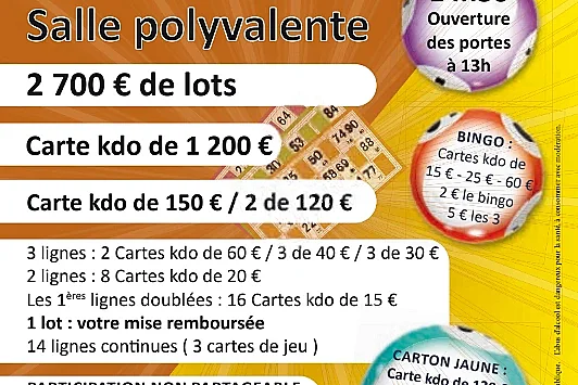 Loto du Tennis club de Pompaire