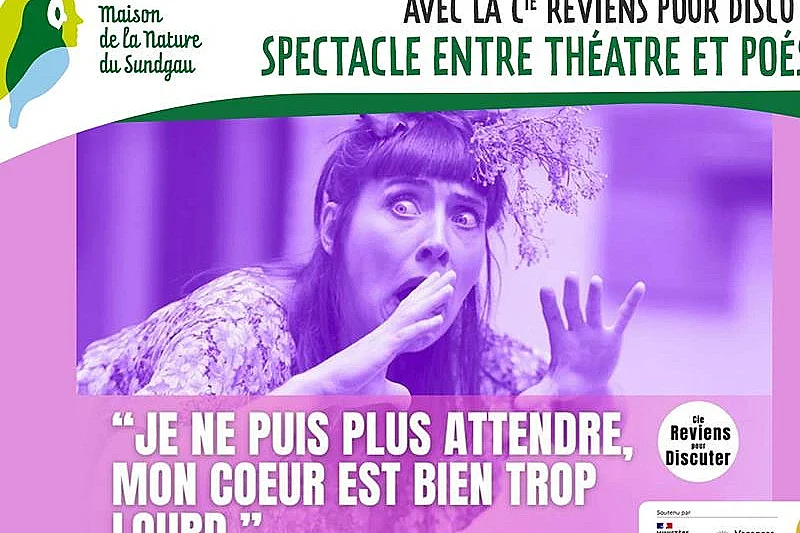 Spectacle entre théâtre et poésie avec la Cie Reviens pour Discuter
